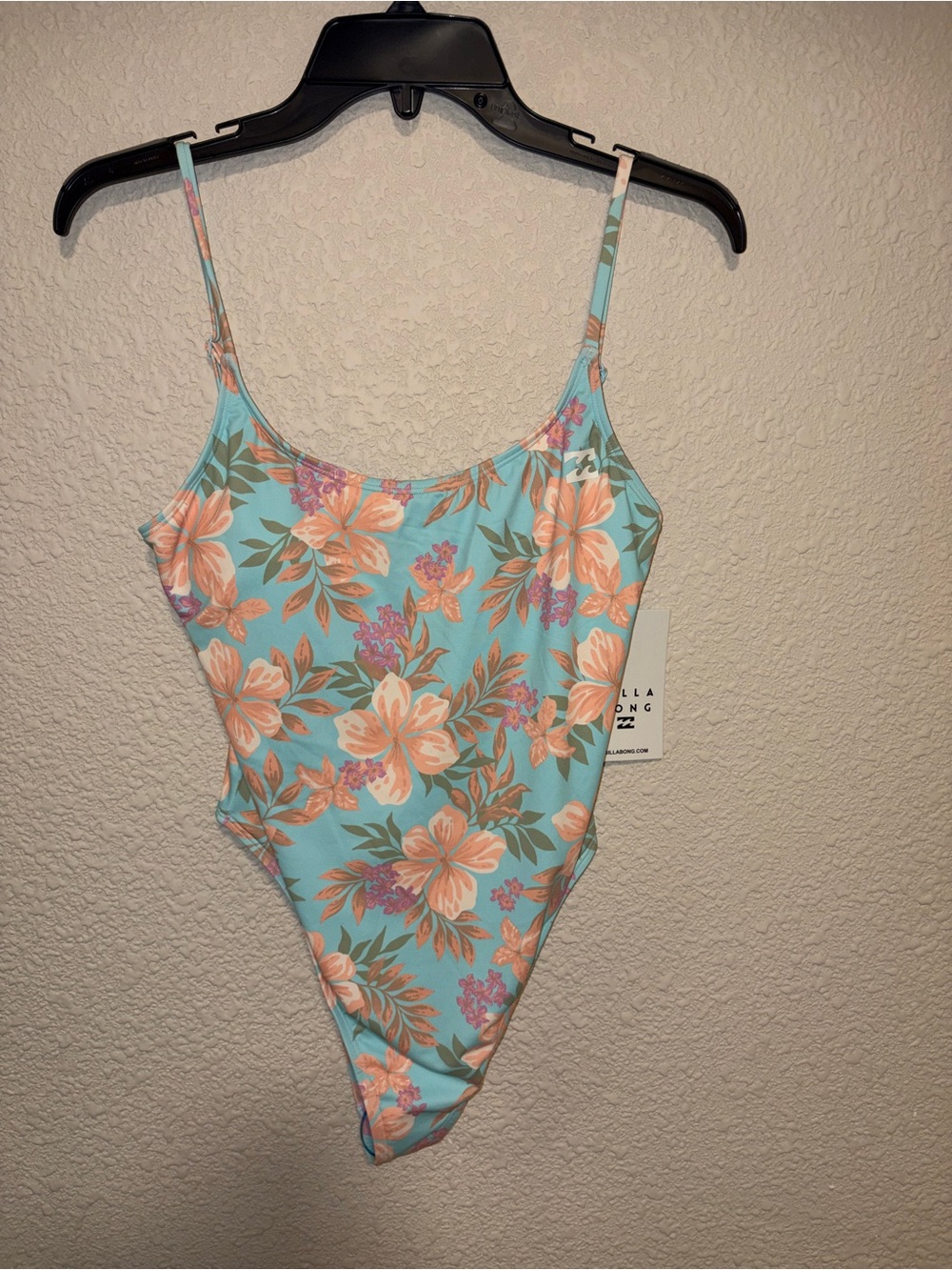 Billabong Beach Babe Floral One Piece Swimsuit XL Tropical NWT